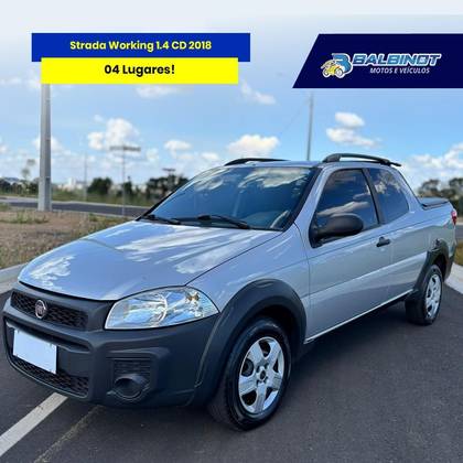 FIAT STRADA 1.4 MPI HARD WORKING CD 8V FLEX 3P MANUAL FIAT STRADA 1.4 MPI HARD WORKING CD 8V FLEX 3P MANUAL